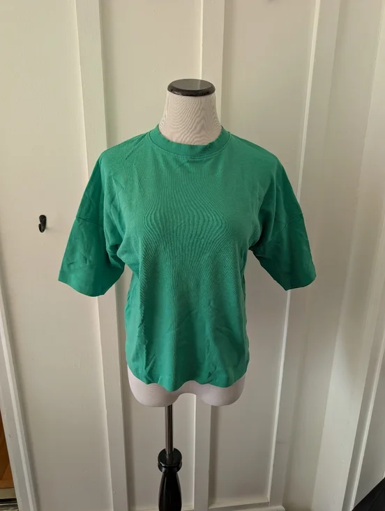 Mango Sita2 T-shirt Green Small - Picture 5 of 13